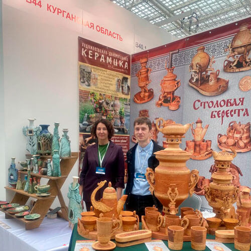Мастера и ремесленники Курганской области принимают участие в выставке «Уникальная Россия»