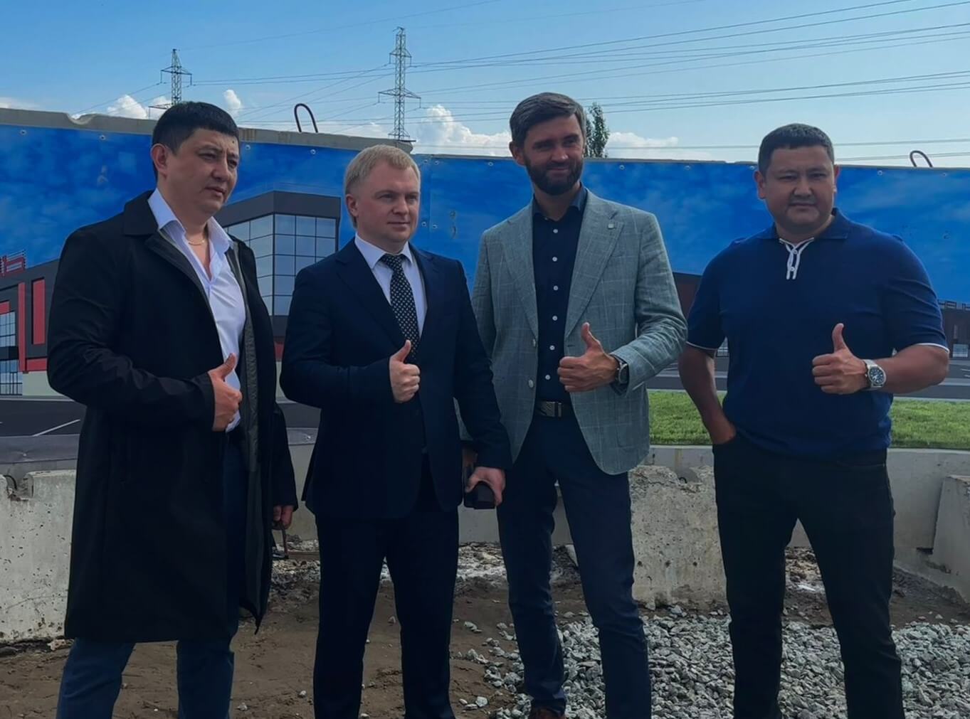В Заозерном началось строительство нового торгово- развлекательного центра