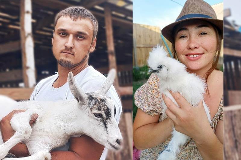 Молодая пара из Зауралья переехала в село и построила успешный бизнес благодаря мерам поддержки